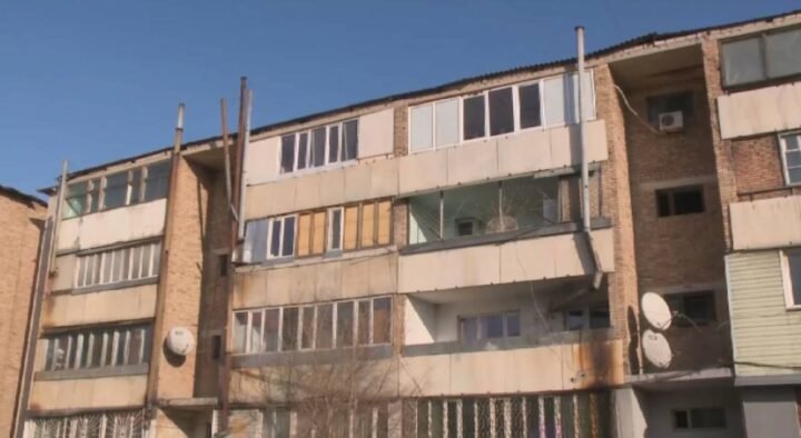 Residents of high-rise buildings heat their apartments with wood and coal in the Almaty region