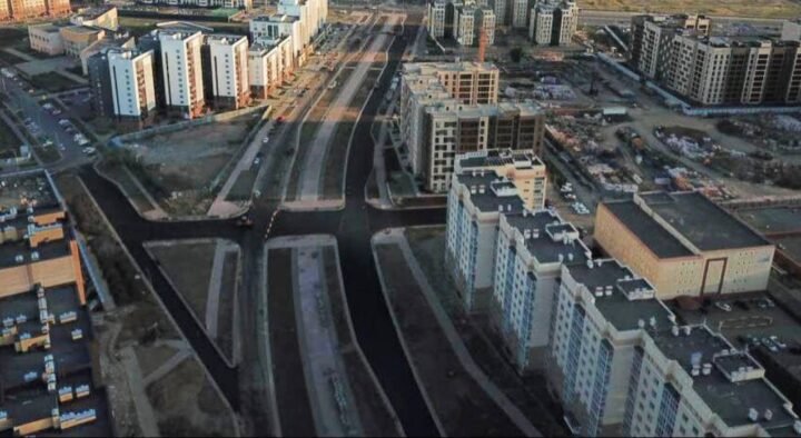 New street opened in Nur-Sultan