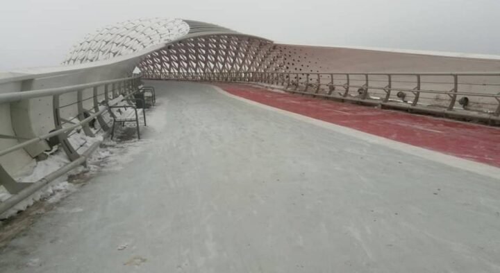 Very slippery: Astana residents are unhappy with the Atyrau bridge